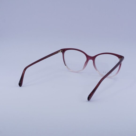 Gucci GG0550O 007 Eyeglasses Burgundy Gradient 53mm Cat Eye Frame - Picture 11 of 12